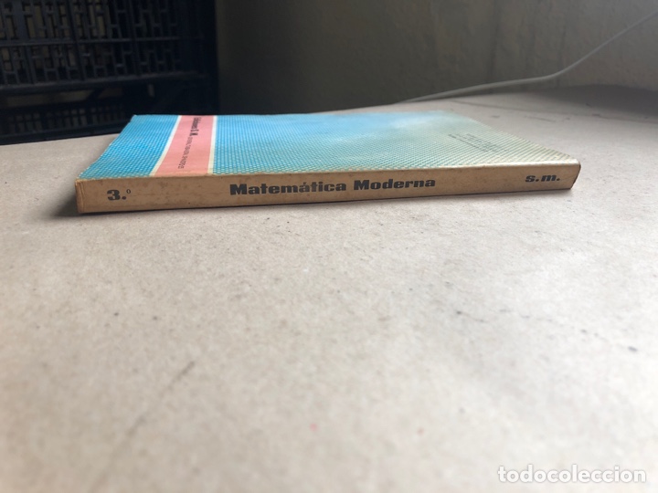 Libros de segunda mano: MATEM&Aacute;TICA MODERNA 3&ordm;. C. MARCOS Y J. MART&Iacute;NEZ. EDICIONES SM, PLAN 1967. - Foto 8