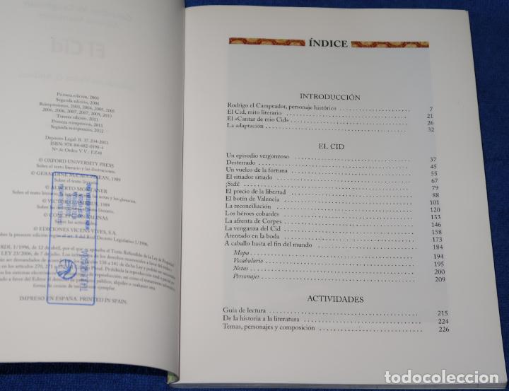 Libros de segunda mano: El Cid - Vicens Vives (2012) - Foto 2