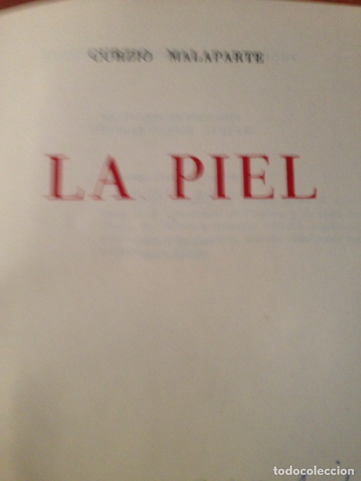 Libros de segunda mano: La piel - Foto 2