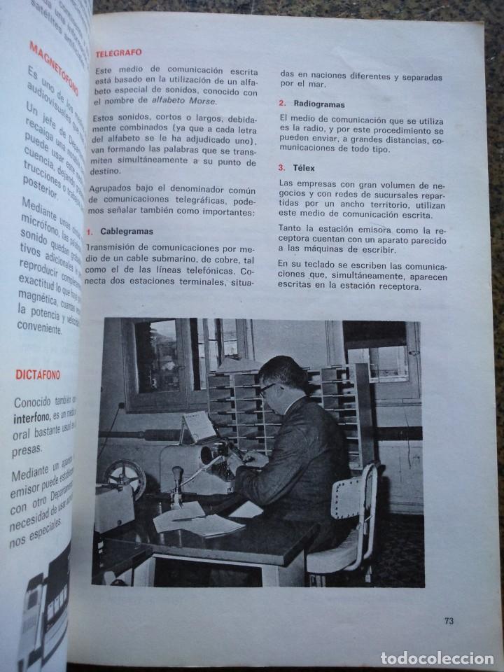 Libros de segunda mano: TECNICAS DE COMUNICACION 2 - TEORIA -- FP1 -- EDELVIVES 1976 -- - Foto 2