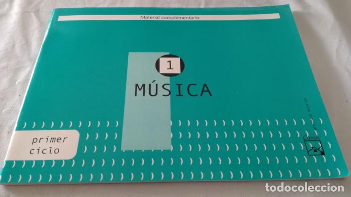 Libros de segunda mano: musica 1 primer ciclo casals	/ material complementario - Foto 1