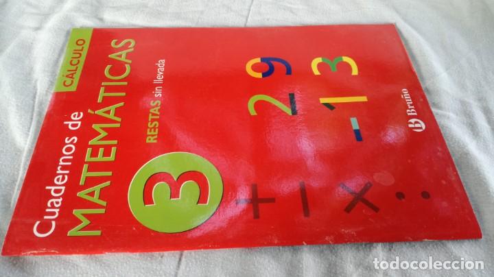 Libros de segunda mano: cuaderno de matematicas-3-bru&ntilde;o	 / 	calculo-restas sin llevada - Foto 1