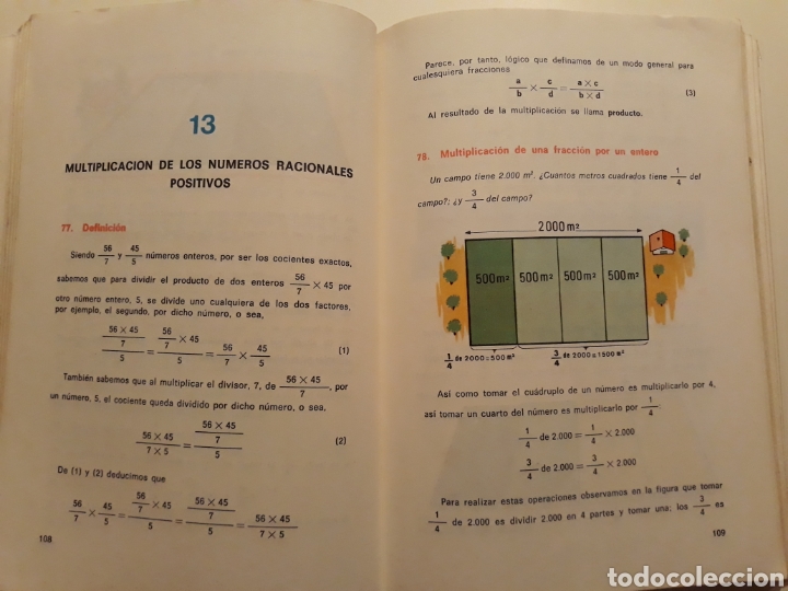Libros de segunda mano: CALCULO 6&deg; MATEMATICAS. Ed. SM. 1973 - Foto 4