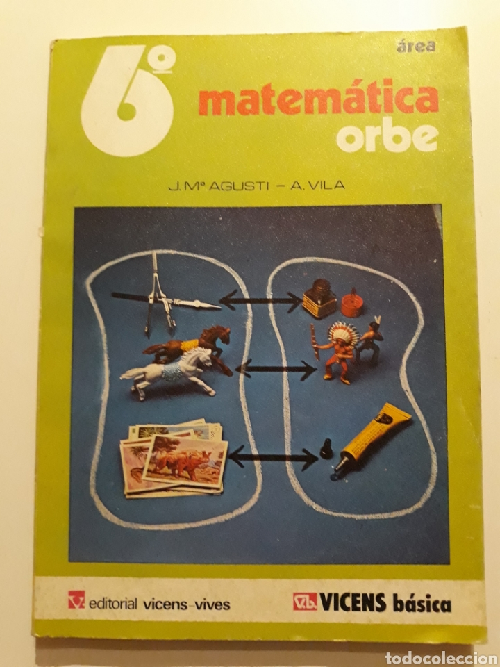 Libros de segunda mano: MATEMATICA ORBE 6&deg;. Ed. Vicens Vives. 1972 - Foto 1