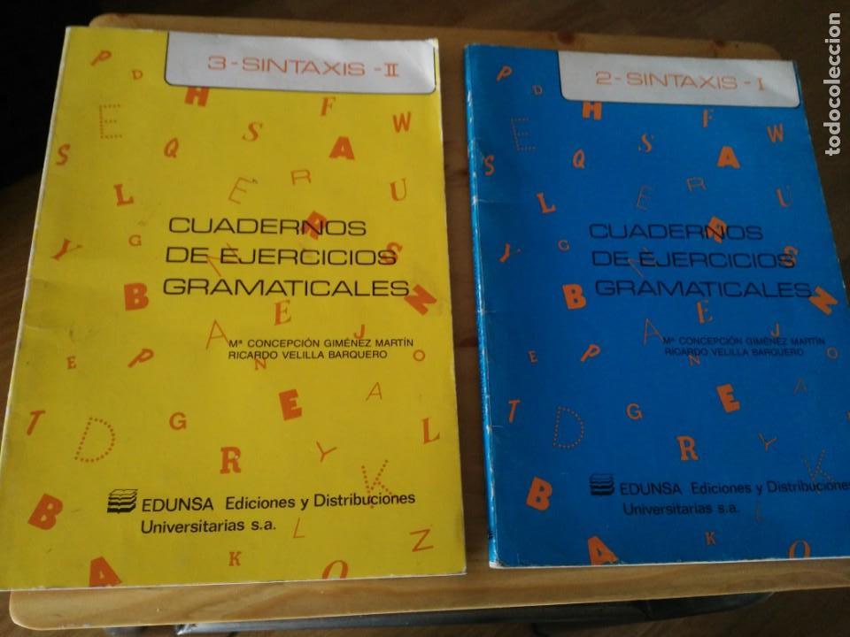 Libros de segunda mano: Cuadernos de ejercicios gramaticales 2. Sintaxis  - 3 sintaxis - Mar&iacute;a Concepci&oacute;n Gim&eacute;nez y Ricardo - Foto 1
