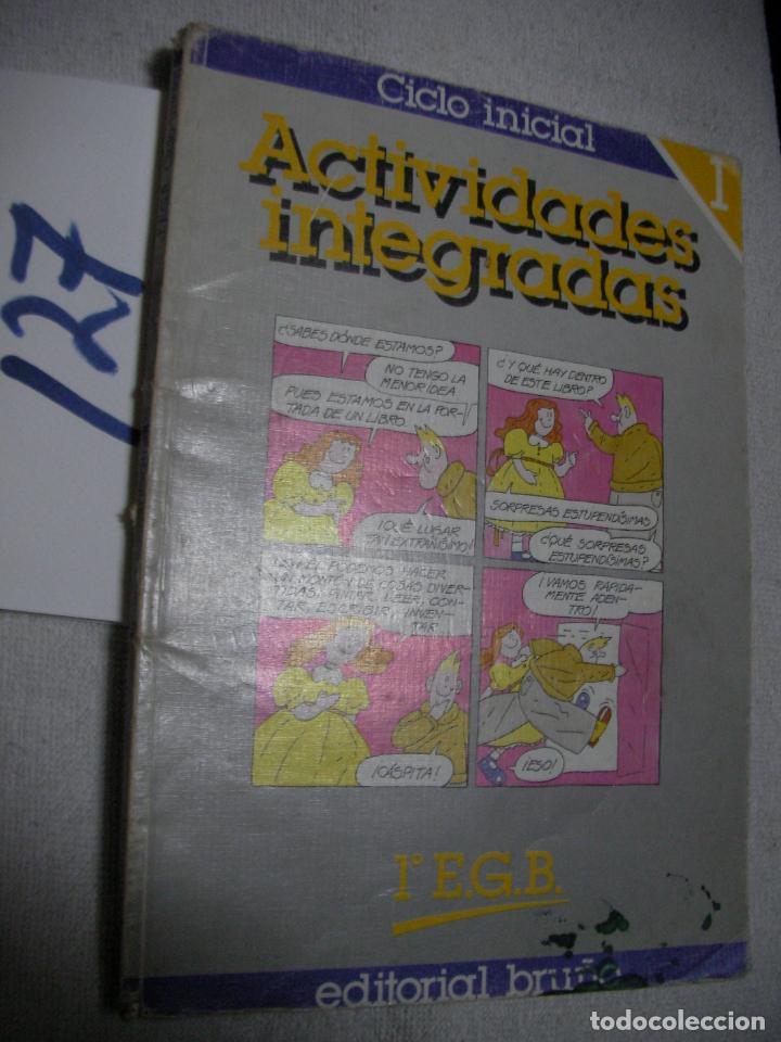 Libros de segunda mano: ANTIGUO LIBRO DE TEXTO - ACTIVIDADES INTEGRADAS 1&ordm; EGB - Foto 1