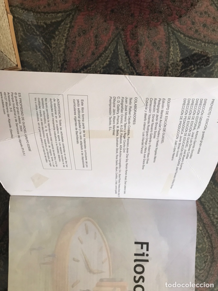 Libros de segunda mano: Filosof&iacute;a. Guadiel - Foto 3