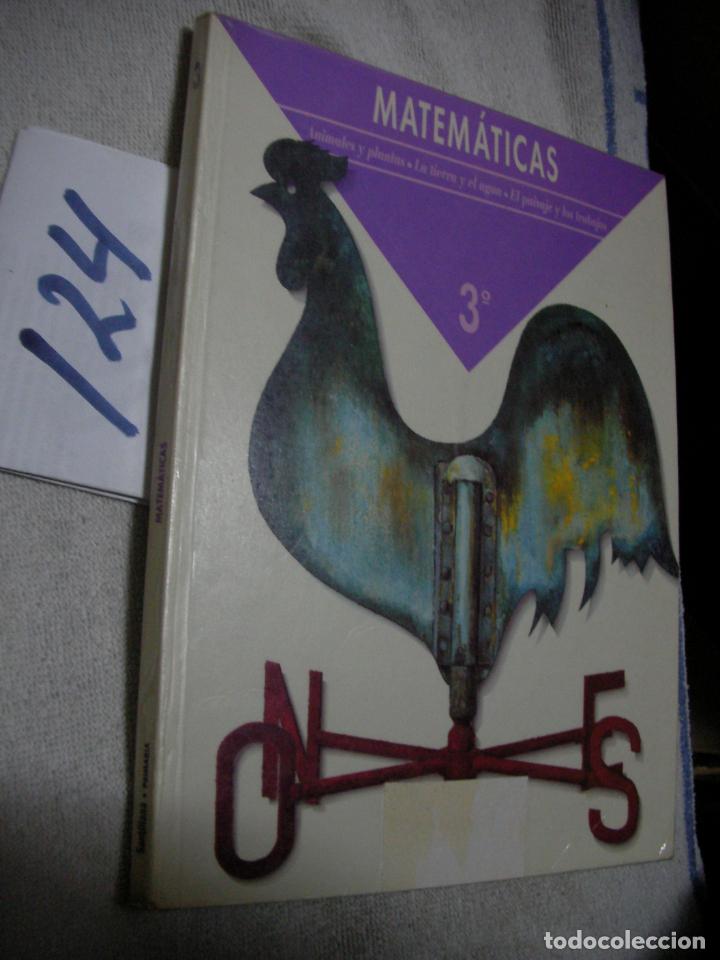 Libros de segunda mano: ANTIGUO LIBRO DE TEXTO - MATEMATICAS 3&ordm; PRIMARIA SANTILLANA - Foto 1