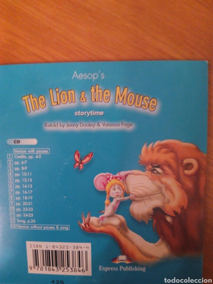 Libros de segunda mano: CD LIBRO THE LION & THE MOUSE - Foto 2