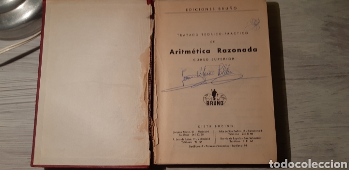 Libros de segunda mano: Libro Aritm&eacute;tica Razonada. Curso Superior. - Foto 3
