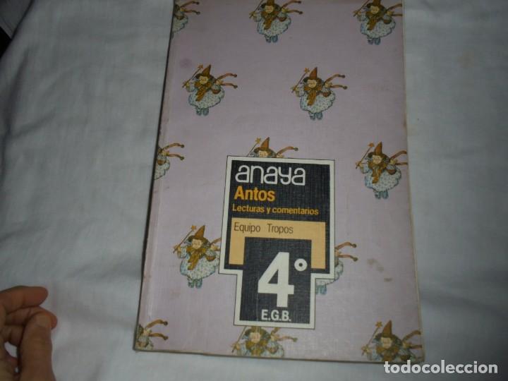 Libros de segunda mano: ANAYA ANTOS LECTURAS Y COMENTARIOS 4&ordm; E.G.B.EDICIONES ANAYA 1984 - Foto 1