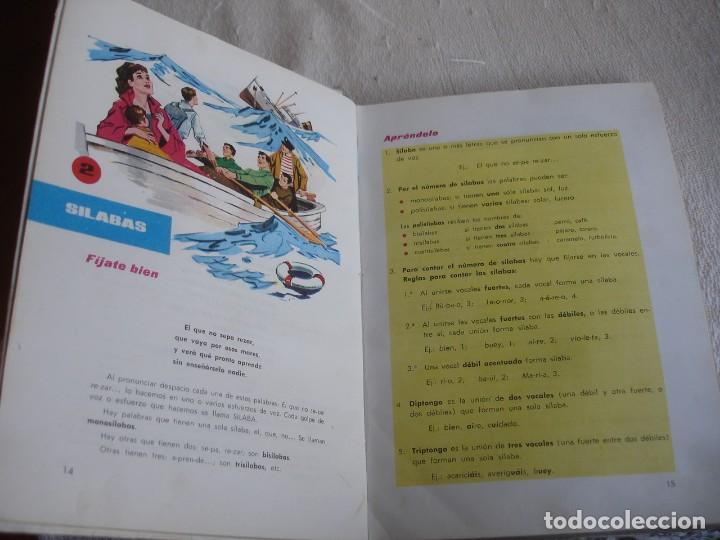 Libros de segunda mano: Lengua espa&ntilde;ola. 4&ordm; grado. Ediciones S. M. 1966 - Foto 6