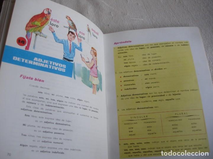 Libros de segunda mano: Lengua espa&ntilde;ola. 4&ordm; grado. Ediciones S. M. 1966 - Foto 8