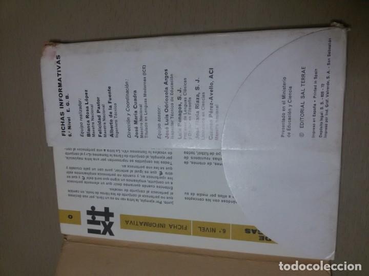 Libros de segunda mano: FICHAS DE MATEM&Aacute;TICAS-6&ordm; E.G.B.-EDITORIAL SAL TERRAE - Foto 4