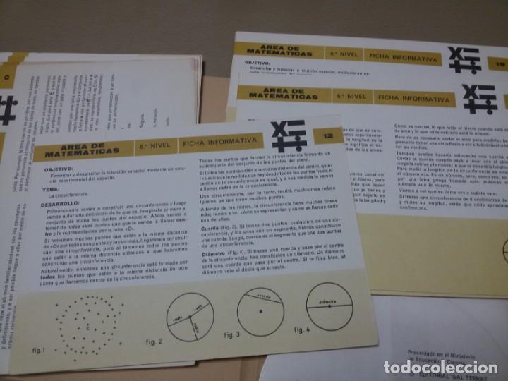 Libros de segunda mano: FICHAS DE MATEM&Aacute;TICAS-6&ordm; E.G.B.-EDITORIAL SAL TERRAE - Foto 5