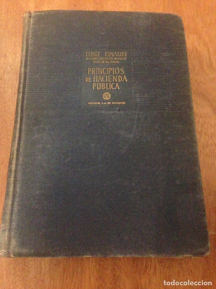 Libros de segunda mano: PRINCIPIOS DE HACIENDA PUBLICA. - Foto 1
