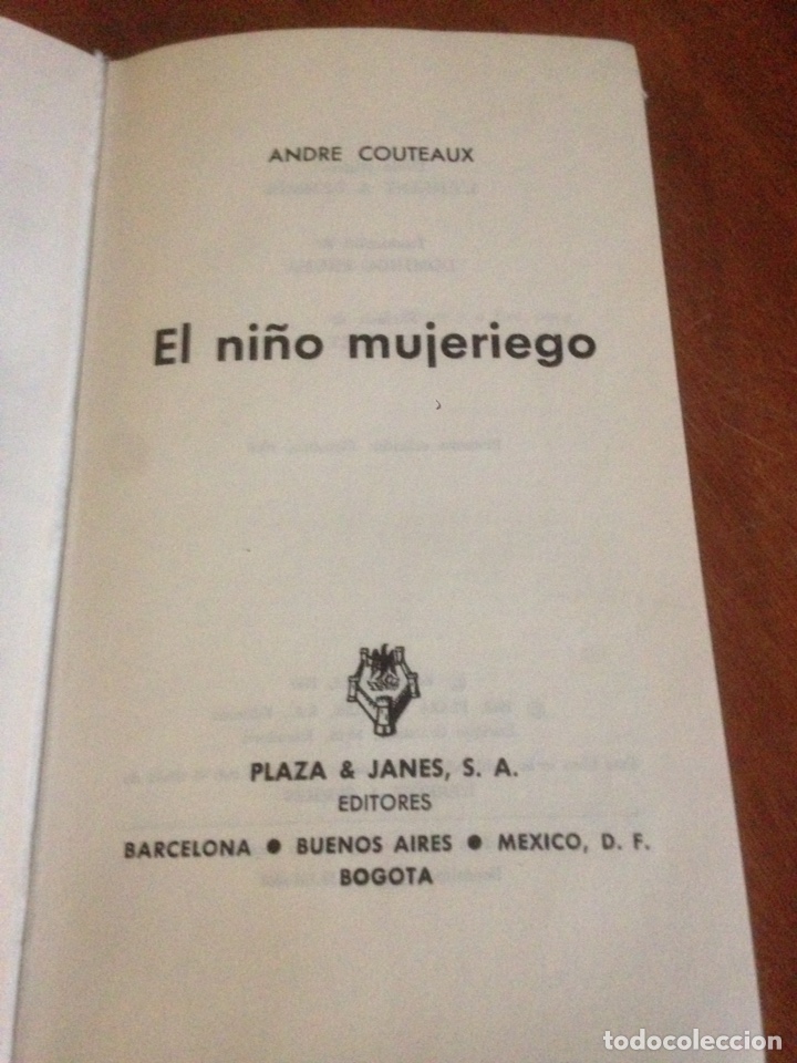 Libros de segunda mano: EL NI&Ntilde;O MUJERIEGO - Foto 2