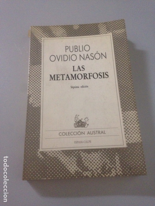 Libros de segunda mano: LAS METAMORFOSIS - Foto 1