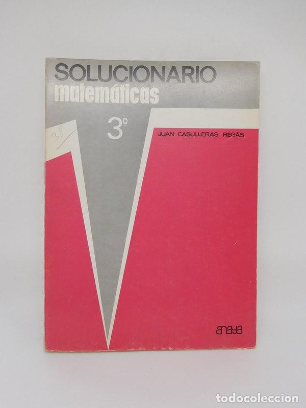 Libros de segunda mano: M69 Libro de Texto, Matem&aacute;ticas 3&ordm; curso. Ed. Anaya. 1970. - Foto 1