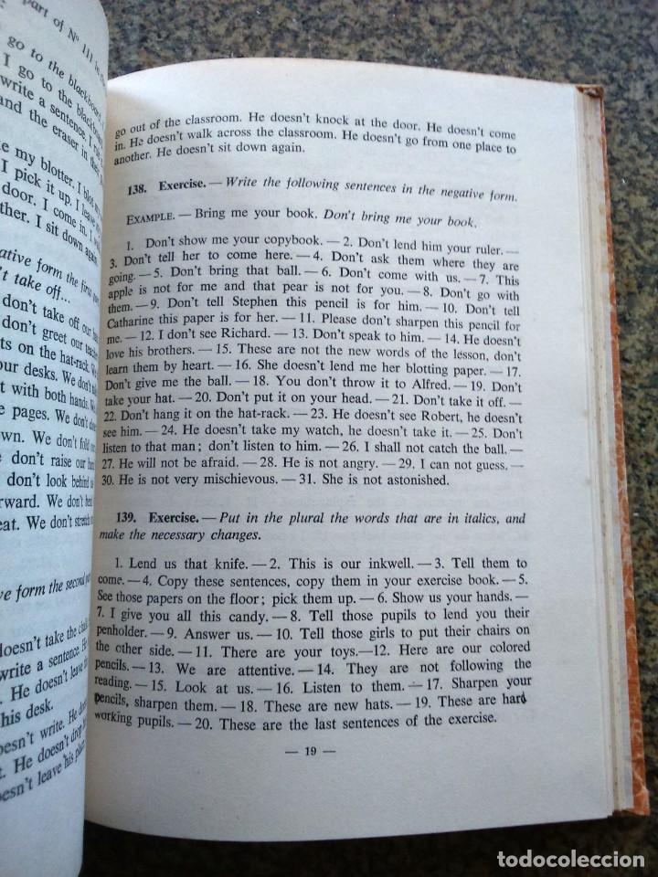 Libros de segunda mano: METODO DE INGLES -- 3&ordm; CURSO -- EDELVIVES 1953 -- - Foto 2