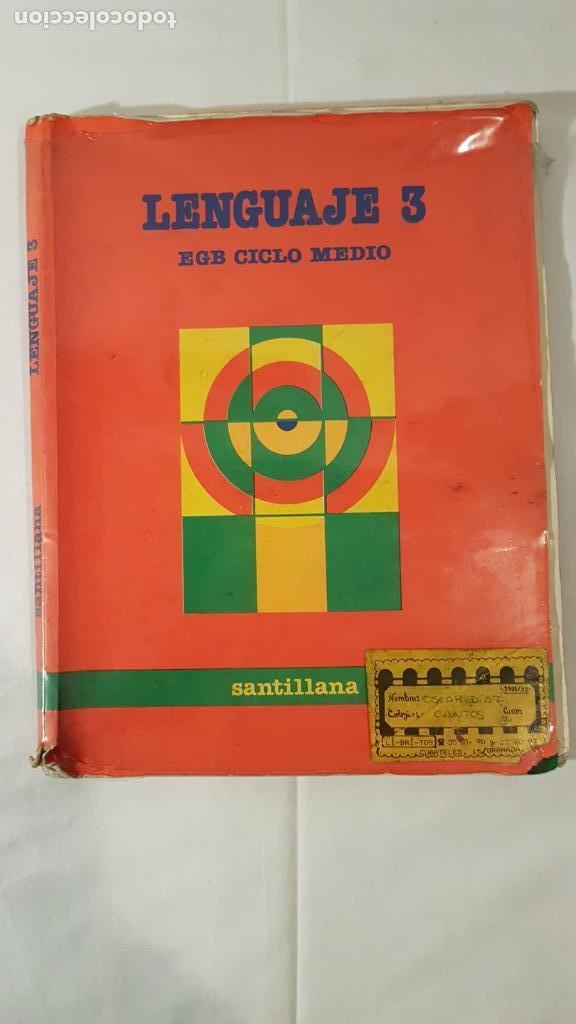 Libros de segunda mano: LIBRO DE LENGUAJE DE 3&deg; DE E. G. B - Foto 1