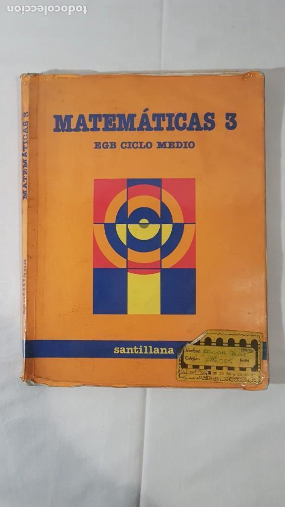 Libros de segunda mano: LIBRO DE MATEM&Aacute;TICAS DE 3&deg; DE E. G. B - Foto 1