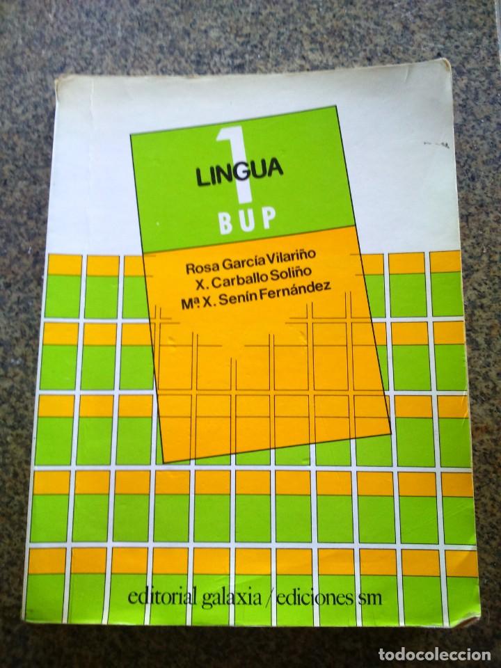Libros de segunda mano: LINGUA -- 1&ordm; DE BUP -- GALAXIA 1988 -- - Foto 1