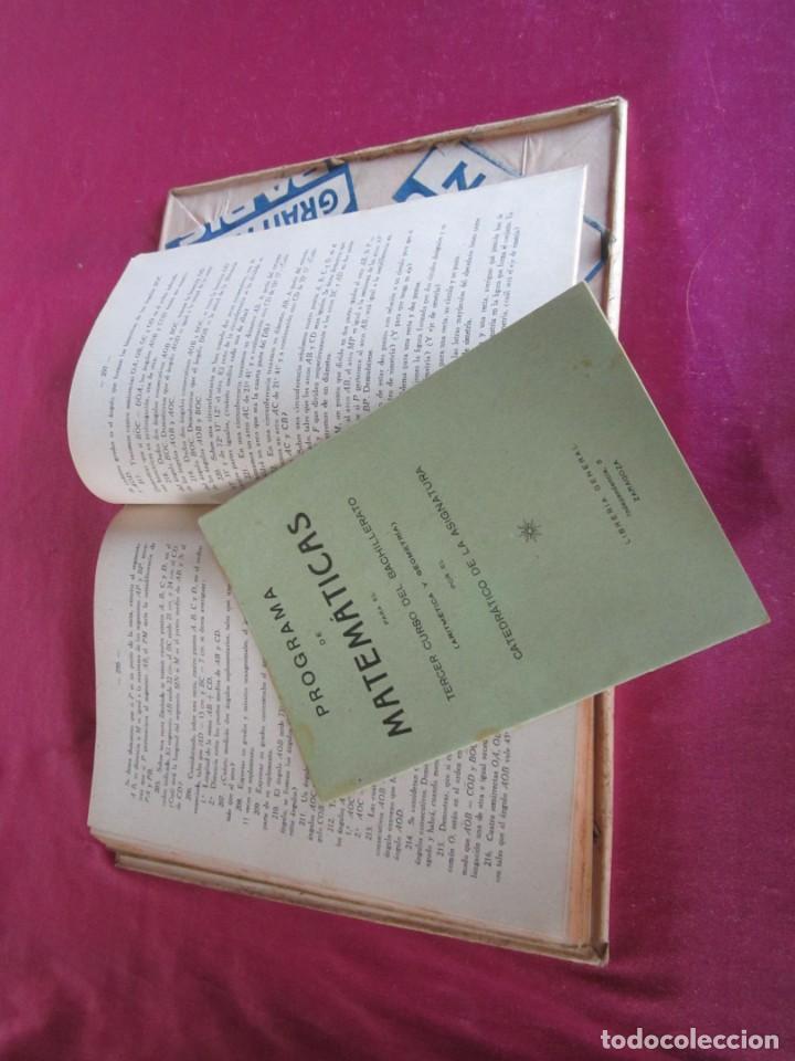 Libros de segunda mano: MATEM&Aacute;TICAS.TERCER CURSO BACHILLERATO BARATECH - Foto 11