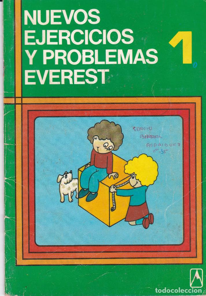 Libros de segunda mano: 9993- LIBRO NUEVOS EJERCICIOS Y PROBLEMAS 1&ordm; E.G.B. EDITORIAL EVEREST - Foto 1
