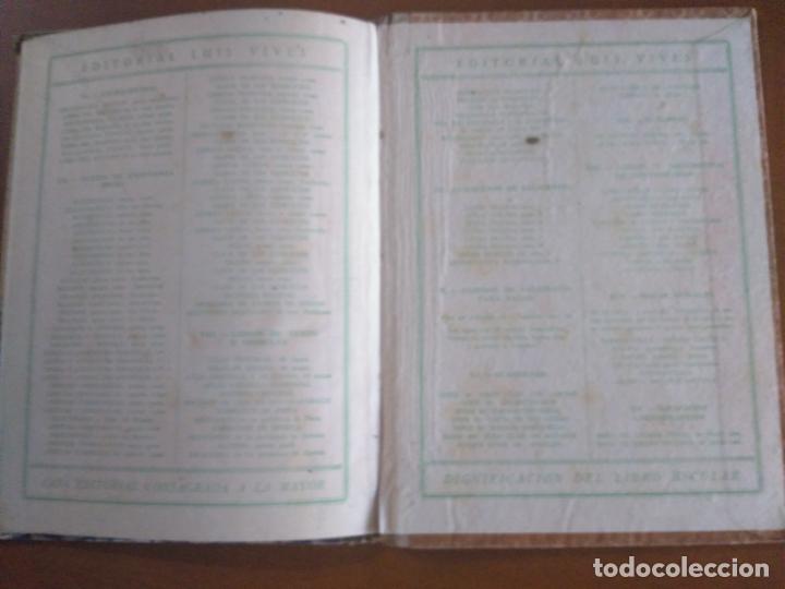 Libros de segunda mano: GEOMETRIA GRADO PREPARATORIO * LUIS VIVES 1958 - Foto 3