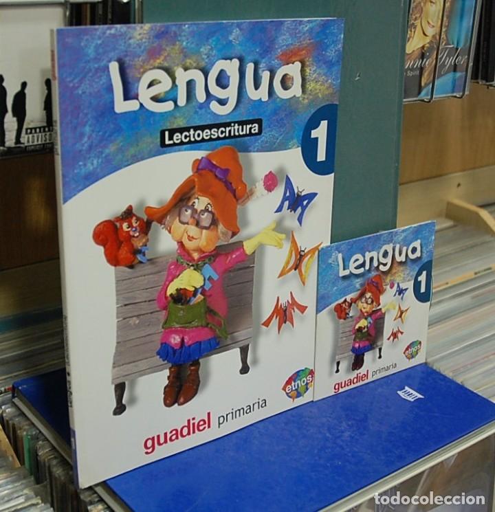 Libros de segunda mano: Lengua, lecto escritura, 1&ordm; Primaria - libro + CD - Foto 1