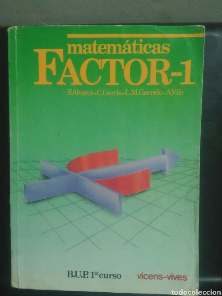 Libros de segunda mano: Matem&aacute;ticas factor 1. 1 Bup. Editorial Vicens Vives - Foto 1