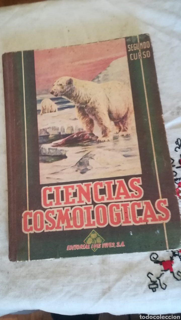 Libros de segunda mano: Ciencias Cosmologicas, libro escolar de 1949 - Foto 1