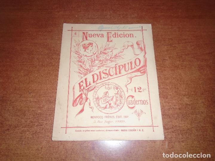 Livros em segunda m&atilde;o: ANTIGUO CUADERNO APRENDIZAJE DE DIBUJO ART&Iacute;STICO EL DISC&Iacute;PULO N&ordm; 4 OBJETOS USUALES