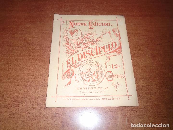 Livros em segunda m&atilde;o: ANTIGUO CUADERNO APRENDIZAJE DE DIBUJO ART&Iacute;STICO EL DISC&Iacute;PULO N&ordm; 8 FLORES
