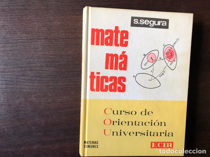 Matematicas S Segura Curso De Orientacion Un Sold Through Direct Sale