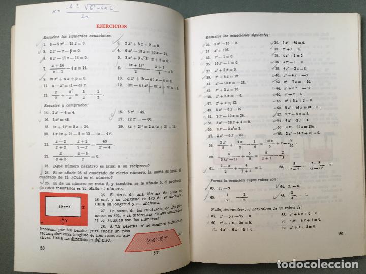 Libros de segunda mano: MATEMATICAS CUARTO CURSO, DE C. MARCOS Y J. MART&Iacute;NEZ EDICIONES S.M. - Foto 4