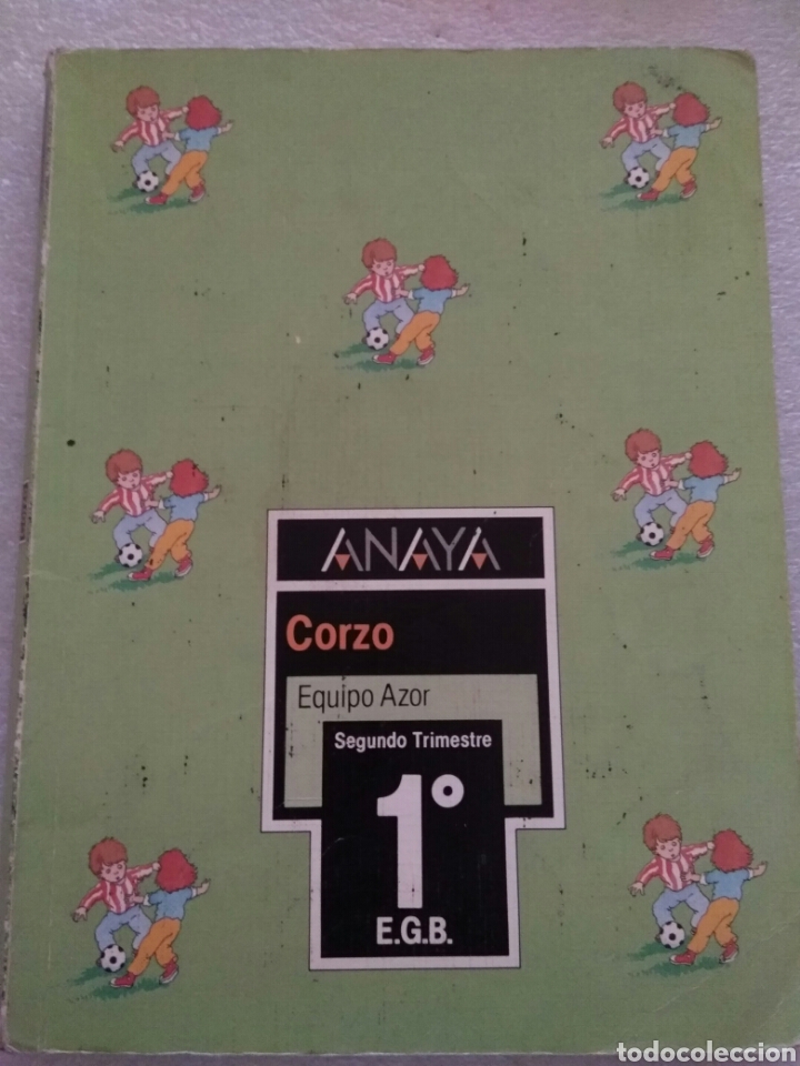 Libros de segunda mano: Libro de texto corzo, equipo azor, Anaya segundo trimestre 1 de EGB - Foto 1