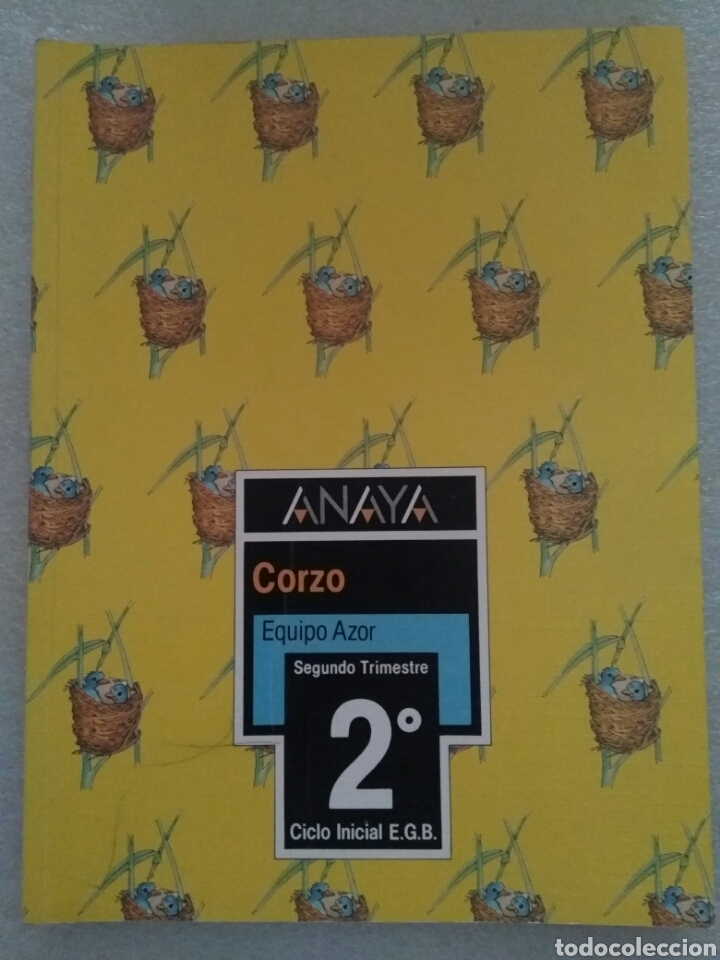 Libros de segunda mano: Libro de texto corzo, equipo azor, Anaya segundo trimestre 2 de EGB - Foto 1