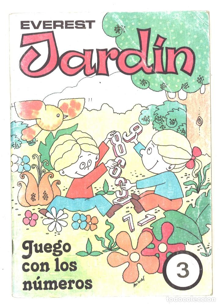 Libros de segunda mano: Jardin. Juego con los n&uacute;meros. 3. Everest. 1986 - Foto 1