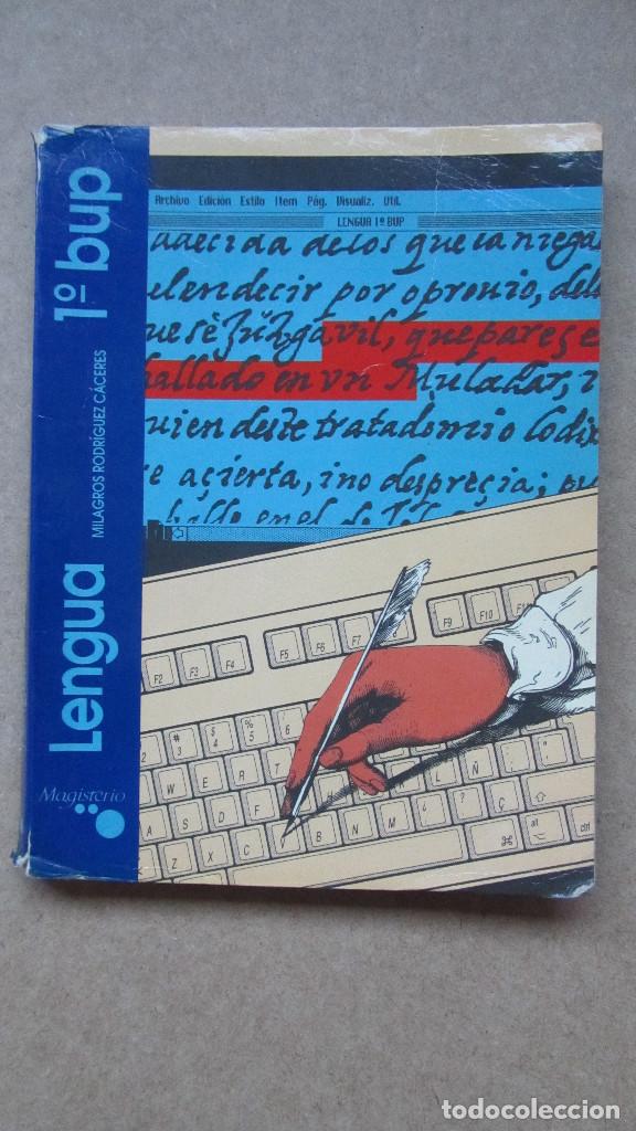 Libros de segunda mano: Lengua 1&ordm; BUP Magisterio Casals - Foto 1