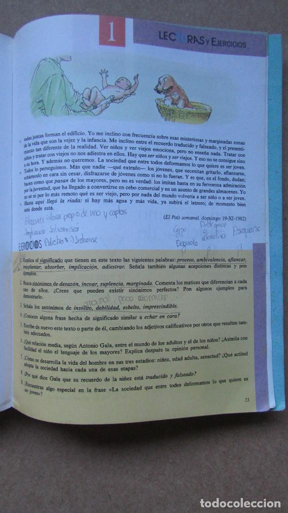 Libros de segunda mano: Lengua 1&ordm; BUP Magisterio Casals - Foto 2