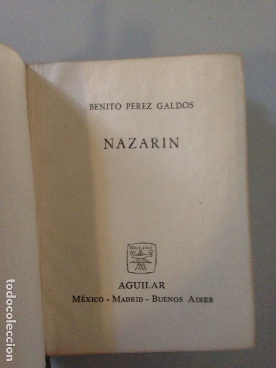 Libros de segunda mano: NAZARIN - AGUILAR - Foto 2