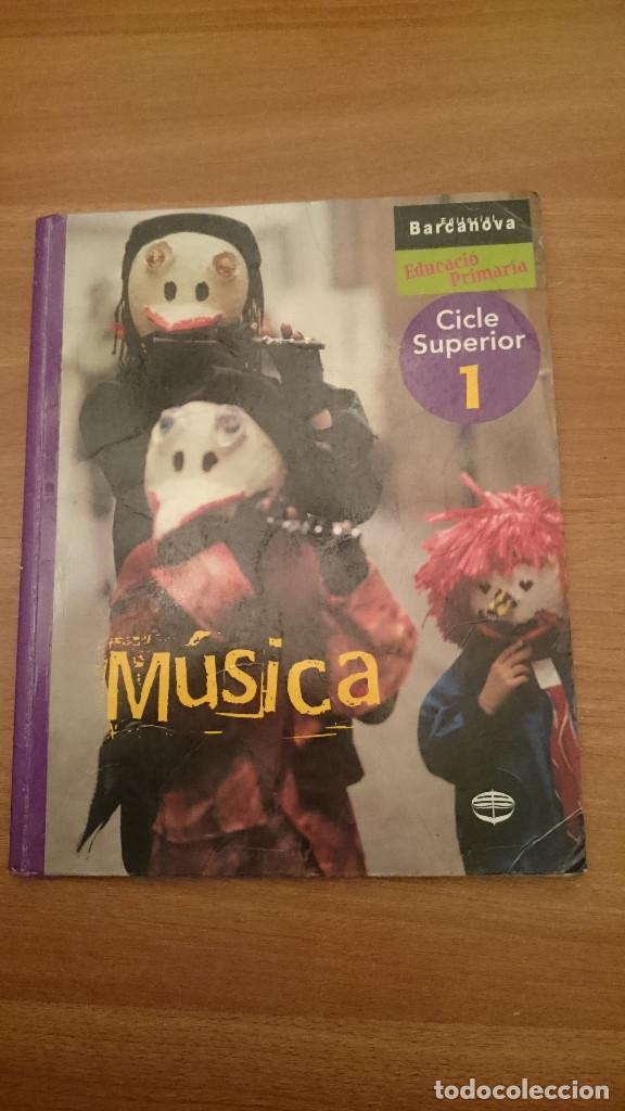 Libros de segunda mano: LIBRO DE MUSICA -CICLE SUPERIOR 1 - BARCANOVA - Foto 1