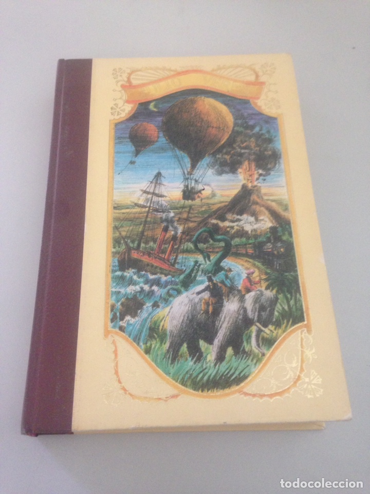 Libros de segunda mano: CINCO SEMANAS EN GLOBO - JULIO VERNE - Foto 1
