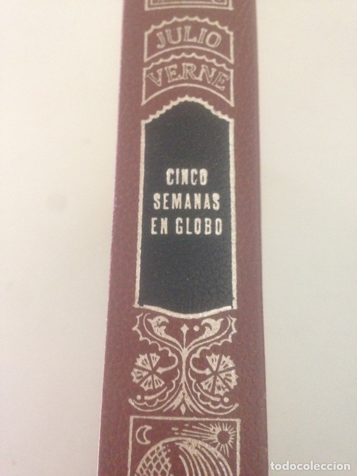 Libros de segunda mano: CINCO SEMANAS EN GLOBO - JULIO VERNE - Foto 2