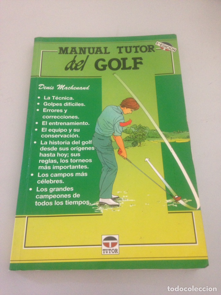 Libros de segunda mano: MANUAL TUTOR DEL GOLF - Foto 1