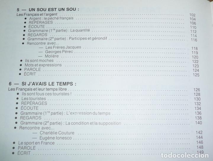 Libros de segunda mano: Sans Frontieres 3, M&eacute;thode de Fran&ccedil;ais (Cl&eacute; International, 1984) Libro de texto - Foto 5