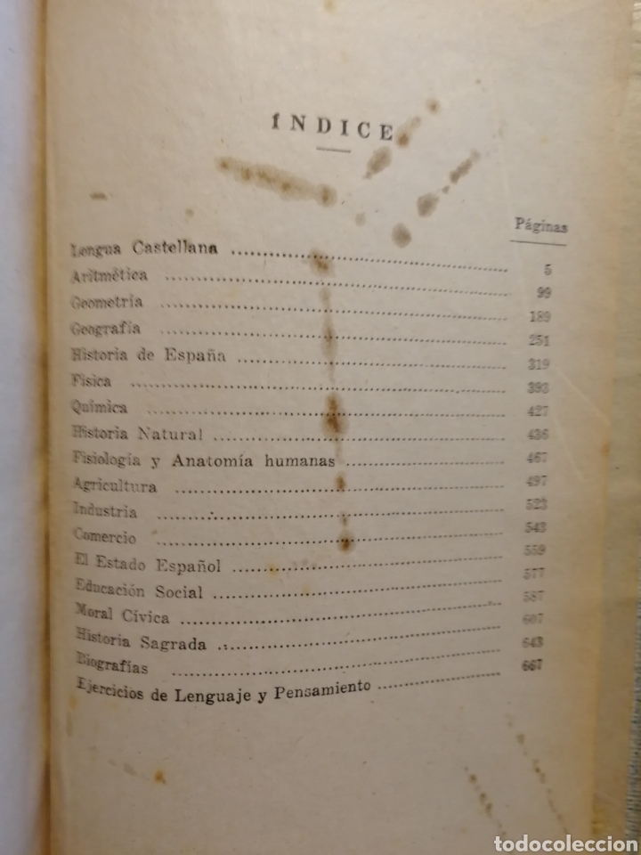Libros de segunda mano: ENCICLOPEDIA GRADO MEDIO. 1949 - Foto 3