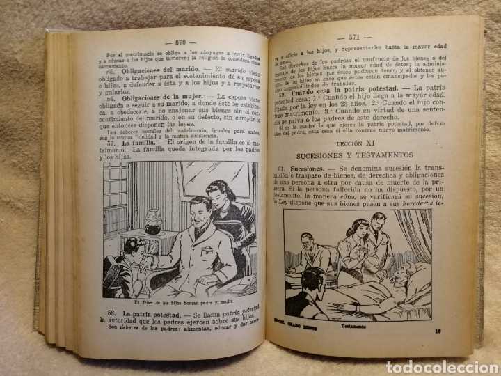 Libros de segunda mano: ENCICLOPEDIA GRADO MEDIO. 1949 - Foto 12